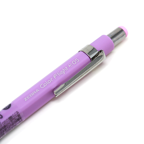 Zebra Color Flight Mechanical Pencil Pastel Violet 0.5