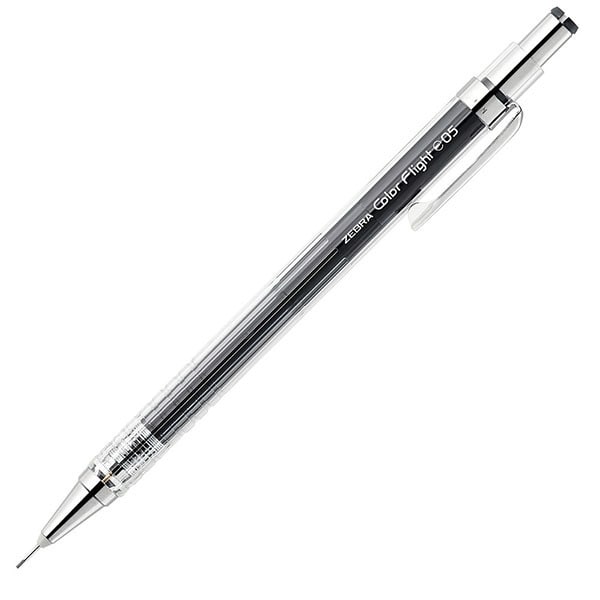 Zebra Color Flight Mechanical Pencil Inner Color Black 0.5