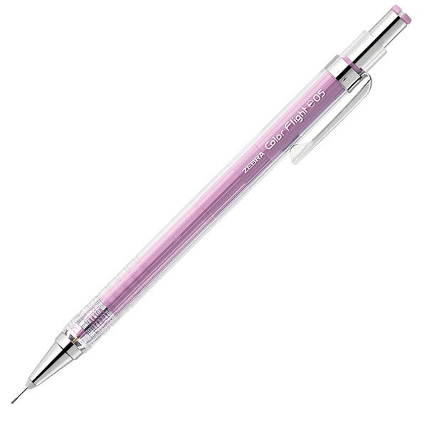 Zebra Color Flight Mechanical Pencil Inner Color Lilac 0.5