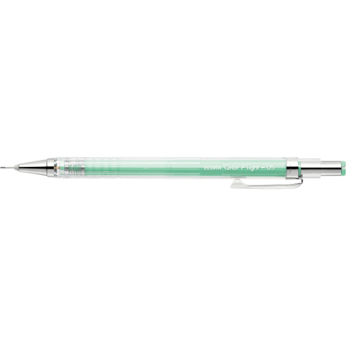 Zebra Color Flight Mechanical Pencil Inner Color Mint Green 0.5