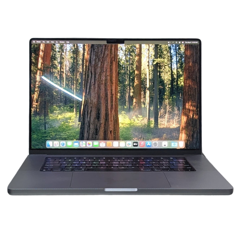 Refurbished Apple  Macbook Pro A2485 16” (2021) | M1 Pro Chip | 32 GB RAM | 512 GB SSD | Space Gray