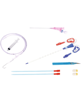 MADORED MADHUKAR Haemodialysis Dual Lumen Catheter Kit Curved Extensions