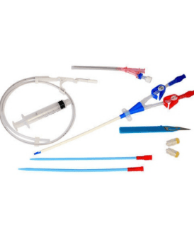 MADORED MADHUKAR Haemodialysis Dual Lumen Catheter Kit Straight Extensions