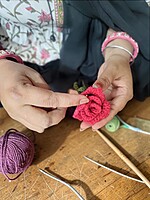 Rose Large Flower Dark Pink