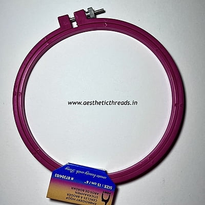 Embroidery hoop (circular) - 15 cm / 6 inches Embroidery hoop (circular) - 15 cm / 6 inches