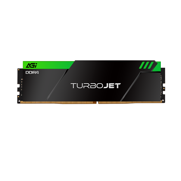 AGI DDR4 TURBOJET Series,UD848-32 GB(16GBx2)-LimeGreen