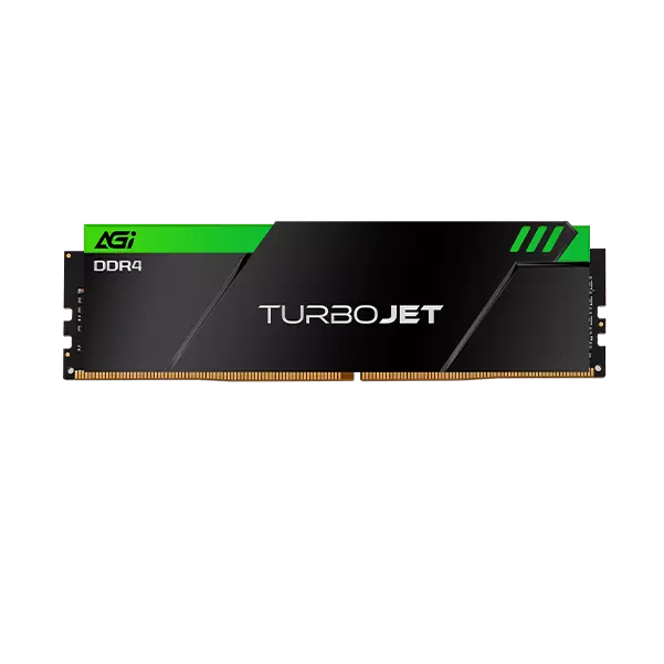 AGI DDR4 TURBOJET Series,UD848-32 GB(16GBx2)-LimeGreen