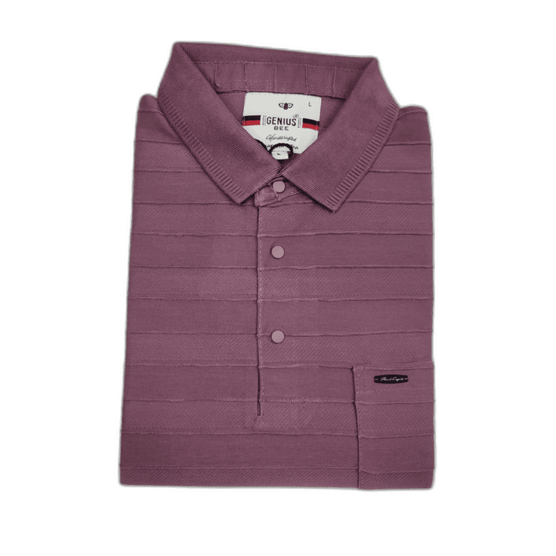 Self Design Cotton Tshirt