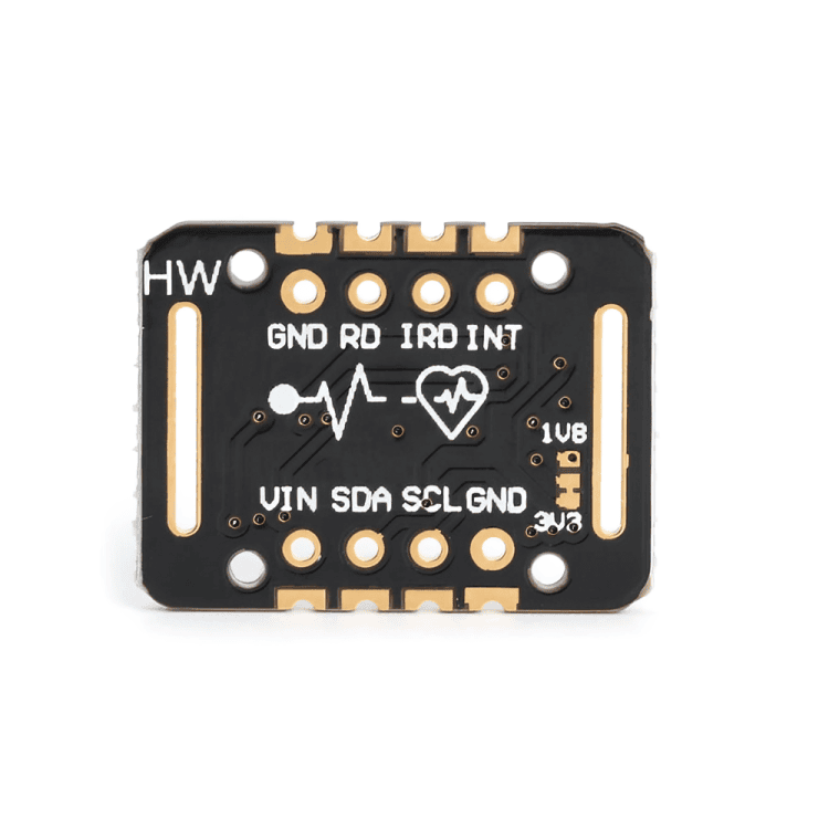 MAX30102 Heart Rate and Pulse Oximeter Sensor Module (Black)