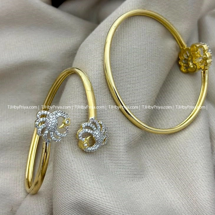 Ad Stones Flexible Adjusting Type Bracelet1 (TJH 455)