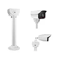CCTV Camera Stand (Metal) 1 to 2 Horizontal Cross Bar Dual Camera Mount | Bracket for Double CCTV Surveillance Camera CCTV Camera Stand (Metal) 1 to 2 Horizontal Cross Bar Dual Camera Mount | Bracket for Double CCTV Surveillance Camera
