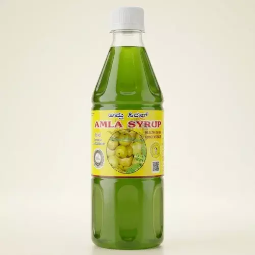 Nanjangud Suruchi's Amla Syrup | Ayurvedic Health Drink – 500ml