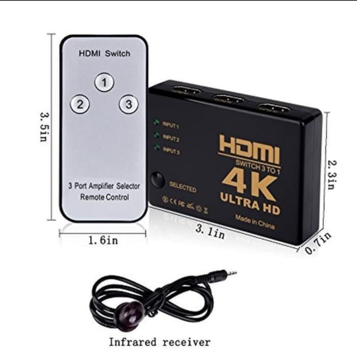 Oem HDMI Switcher 3 Port