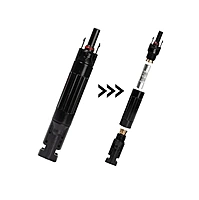 MC-4 in-Line Fuse Connector without Fuse ( Pack of  1)