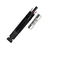 MC-4 in-Line Fuse Connector without Fuse ( Pack of 1)