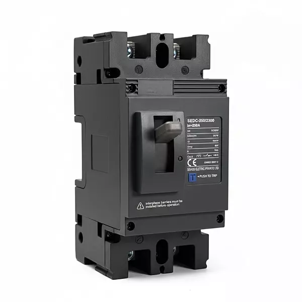DC MCCB 250A 2-Pole | DC 500V Molded Case Circuit Breaker