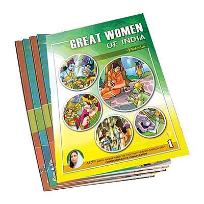 Great Women of India (Pictorial Set of 5 books)