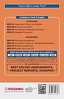 IGNOU MCO-21 - Managerial Economics, Latest Help Book Edition
