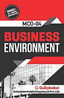 IGNOU MCO-04 - Business Environment, Latest Help Book Edition