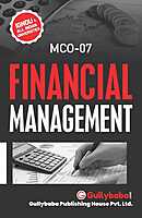 IGNOU MCO-07 - Financial Management, Latest Help Book Edition