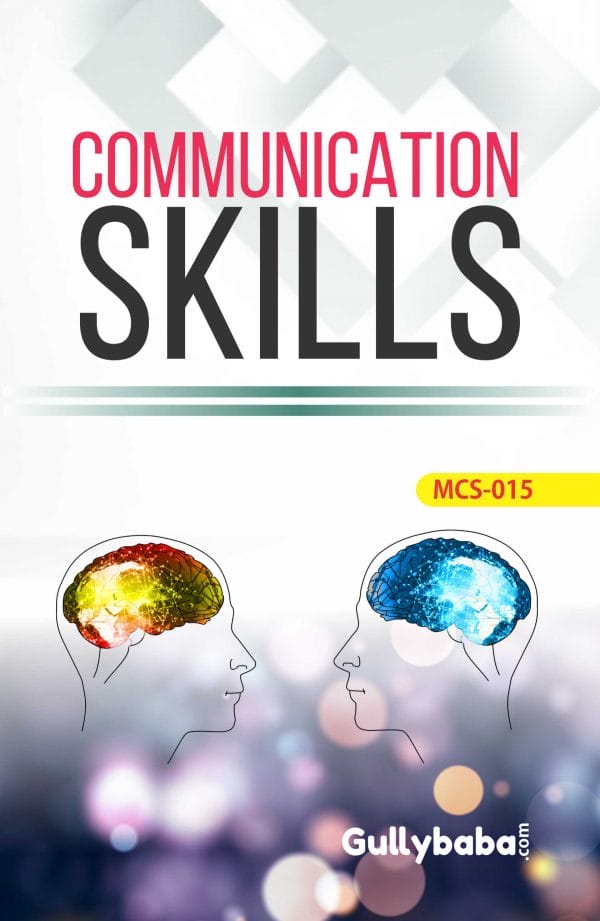IGNOU MCS-15 - Communication Skills, Latest Help Book Edition