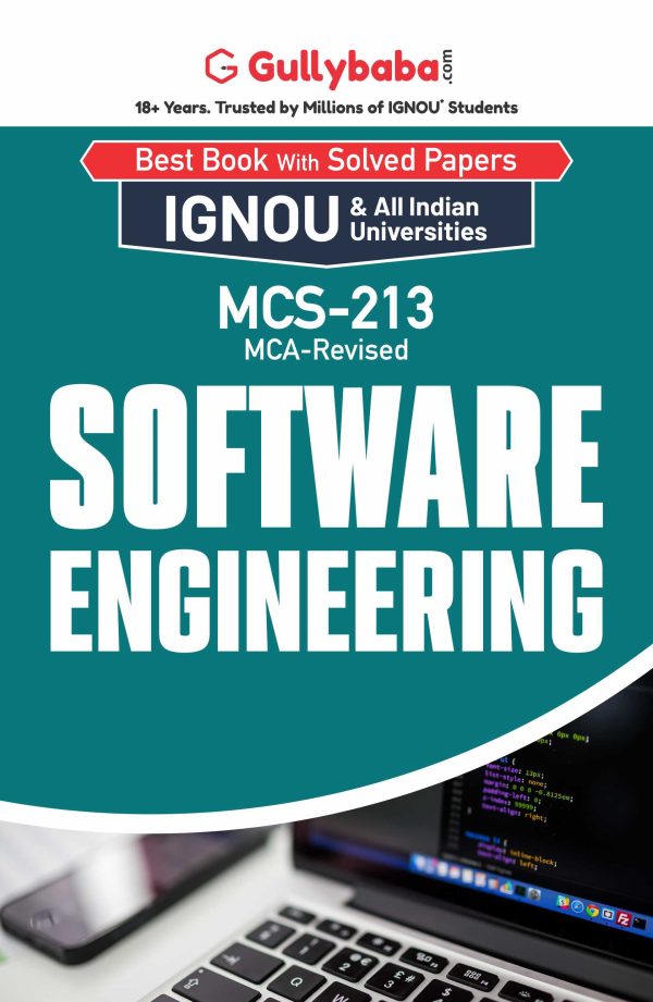 IGNOU MCS-213 - Software Engineering, Latest Help Book Edition