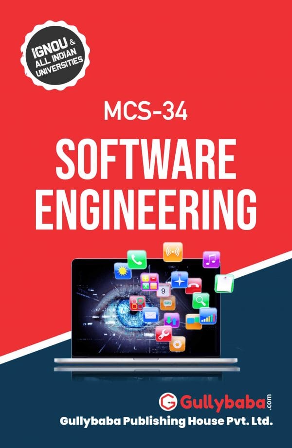 IGNOU MCS-34 - Software Engineering, Latest Help Book Edition