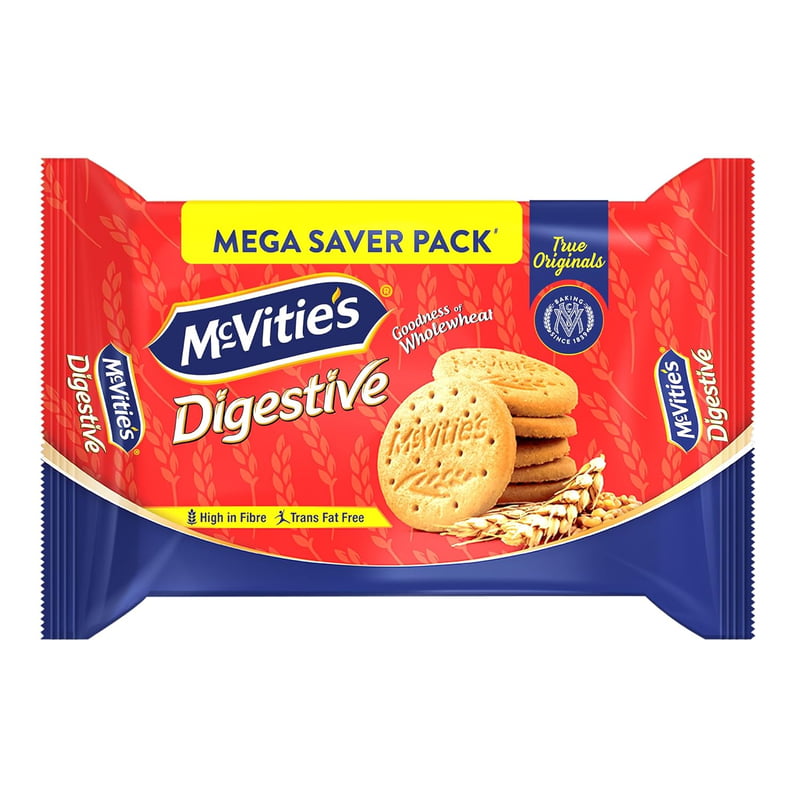 MCVITIES DIGESTIVE HIGH FIBRE - 62G