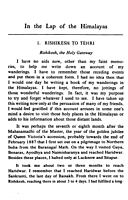 In the Lap of the Himalayas