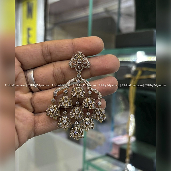 Chandleir Earrings Party Wear