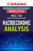 IGNOU MEC-102 - Macroeconomic Analysis, Latest Help Book Edition