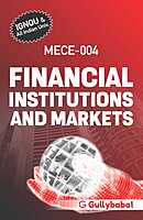 IGNOU MECE-04 - Financial Institutions and Markets, Latest Help Book Edition