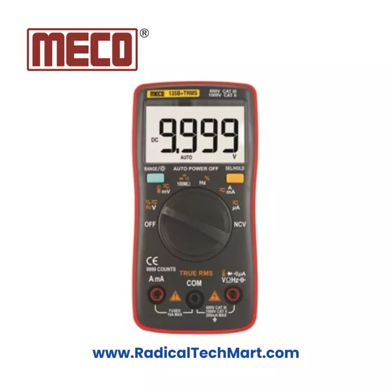 Meco 135B+ TRMS Digital Multimeter