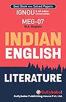 IGNOU MEG-07 - Indian English Literature, Latest Help Book Edition
