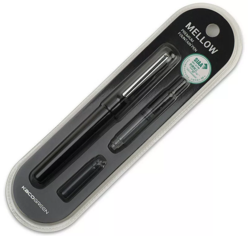 Kaco Mellow Fountain Pen Black