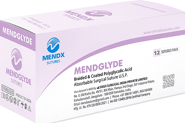 MENDGLYDE-Braided & Coated Polyglycolic Acid