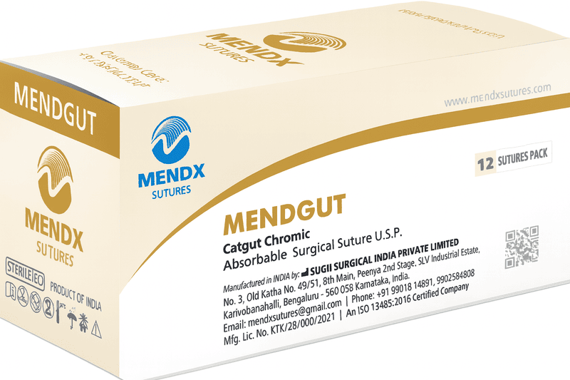 MENDGUT-Catgut Chromic Sutures