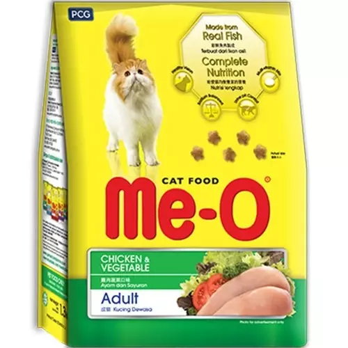 Me-O Chicken and Veg Adult Cat Dry Food