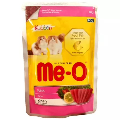 Me-O Tuna Kitten Food in Gravy
