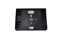 Mahima Gold TV Set Top Box Stand Black with Remote Holder/Wall Mount Shelf