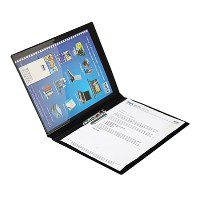 Solo-Punchless File (Lever clip)