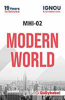IGNOU MHI-02 - Modern World, Latest Help Book Edition IGNOU MHI-02 - Modern World, Latest Help Book Edition