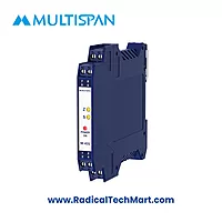 Multispan MI-431 Slim Signal Isolator – Compact DIN Rail Analog Isolator