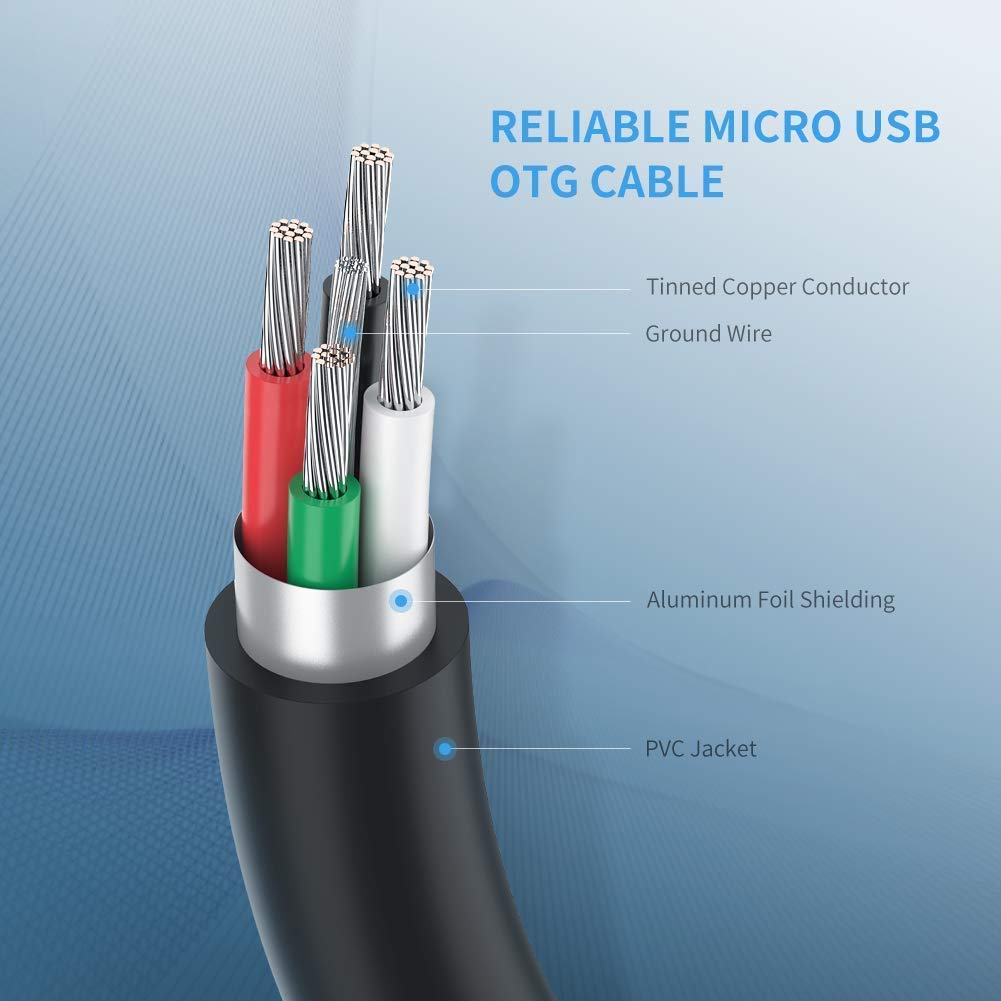 USB OTG Cable, Adapter, Connector, Fast Charging, Data Transfer, Compatible with Laptops, Tablets, Smartphone and Chargers USB OTG Cable, Adapter, Connector, Fast Charging, Data Transfer, Compatible with Laptops, Tablets, Smartphone and Chargers