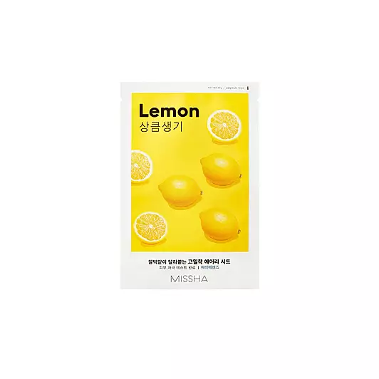 MISSHA AIRY FIT SHEET MASK (LEMON)