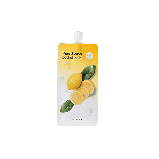 MISSHA PURE SOURCE POCKET PACK (LEMON)