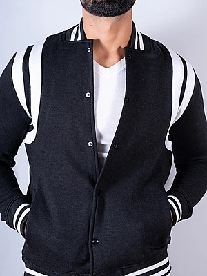 Black Varsity Jacket