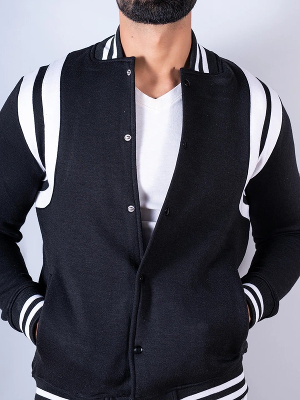 Black Varsity Jacket