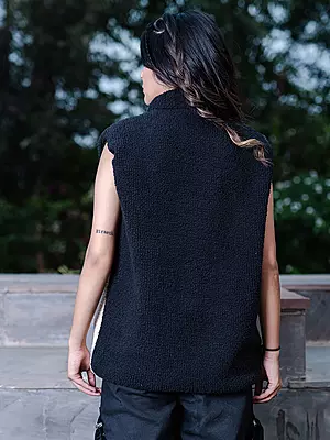 Multi Color Block Fleece Sherpa  Jacket