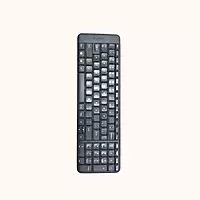 Open Box Logitech Mouse & Keyboard Combo, Compact Design Wireless Laptop Keyboard, MK215 (Black)